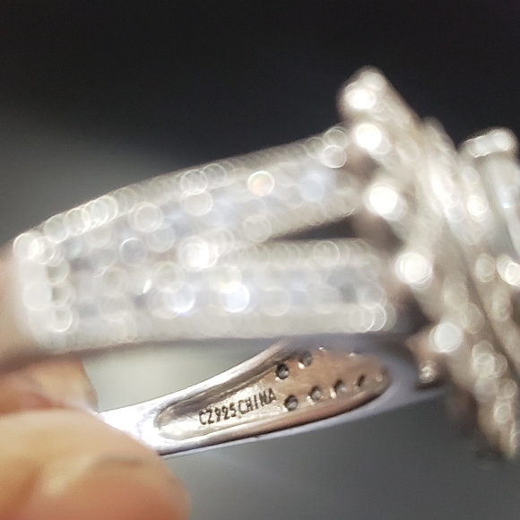 925 CZ Kiera Couture ring - Picture 4 of 4